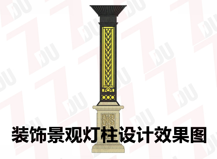 恒大地产楼板园林91抖阴成人版柱设计效果图
