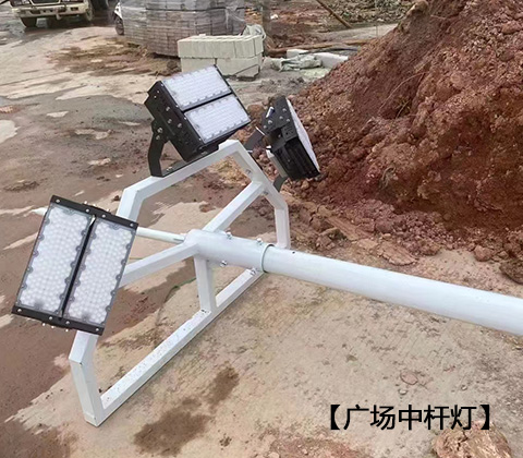 QDLED-T029球场抖阴污视频污下载LED投光灯200W广场中杆灯安装